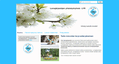 Desktop Screenshot of lomajarjestot.fi